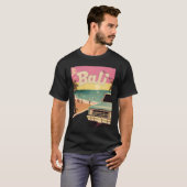 Bali Retro Beach Vacation Graphics Bali Surf T-Shirt (Vorne ganz)
