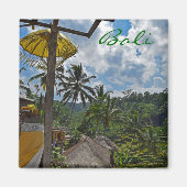 Bali Rice Fields Magnet (Vorne)