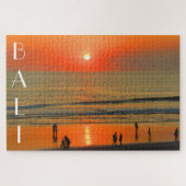 Bali Seminyak Sonnenuntergang Puzzle (Horizontal)