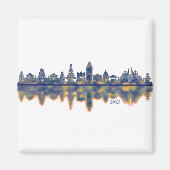 Bali Skyline Magnet (Vorne)