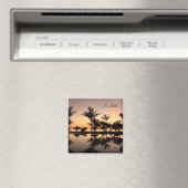 Bali Sonnenuntergang Magnet (In Situ (Geschirrspüler))