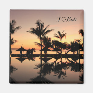 Bali Sonnenuntergang Magnet