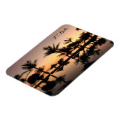 Bali Sonnenuntergang Magnet (Linke Seite)