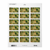 Bali Souvenir Flexible Photo Magnet Adressaufkleber (Vorne)