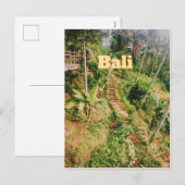 Bali Souvenir Flexible Photo Magnet Feiertagspostkarte (Vorne/Hinten)