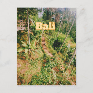 Bali-Souvenir Flexibler Photo-Magnet Feiertagspostkarte