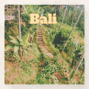 Bali-Souvenir Flexibler Photo-Magnet Glasuntersetzer
