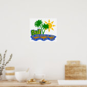 Bali Staat des Mind-Posters Poster (Küche)