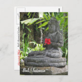 Bali Statue Postcard Postkarte (Vorne/Hinten)