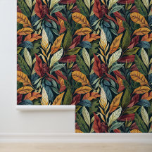 Bali Stil exotische Pflanze Blätter Luxus tiefer F