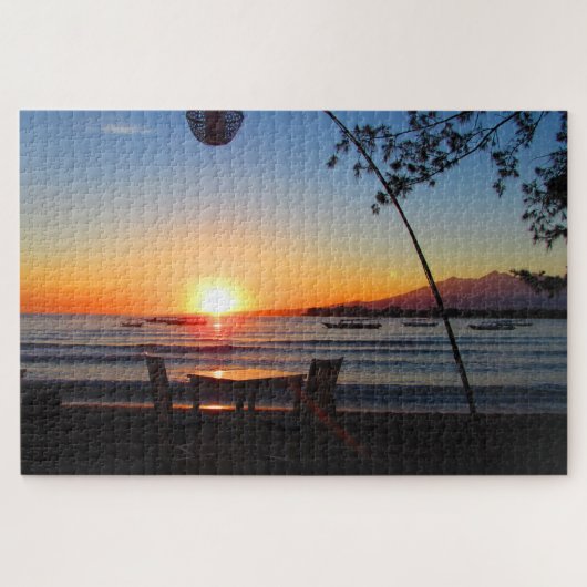 Bali Sunrise Puzzle (Horizontal)