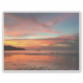 Bali Sunset Aufkleber (Vorderseite)