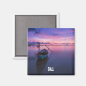 Bali Sunset Kühlschrank Magnet (Vorderseite/Rückseite)
