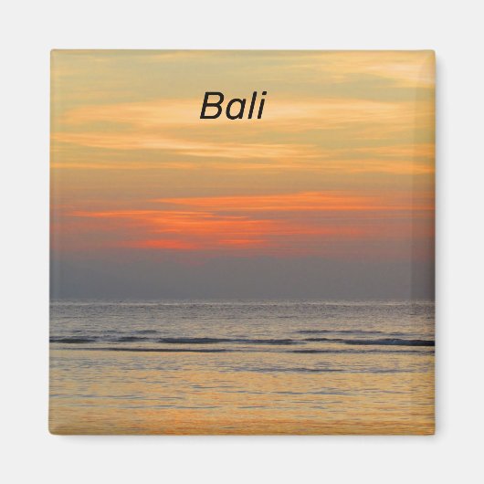 Bali Sunset Magnet (Vorne)
