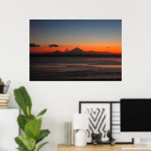 Bali Sunset Poster (Heimbüro)