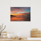 Bali Sunset Poster (Küche)