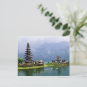 Bali Tempel indonesia Postkarte (Stehend Vorderseite)