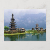 Bali Tempel indonesia Postkarte (Vorderseite)