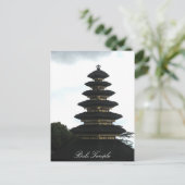 Bali Temple Postcard Postkarte (Stehend Vorderseite)