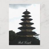Bali Temple Postcard Postkarte (Vorderseite)