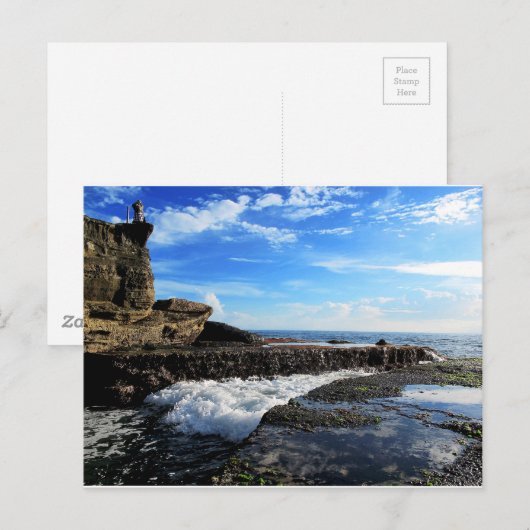 Bali Temple Postkarte (Vorne/Hinten)