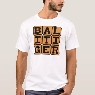 Bali-Tiger, Wilde Katze T-Shirt