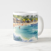 Bali Tropical Escape Jumbo-Tasse (Vorderseite Rechts)