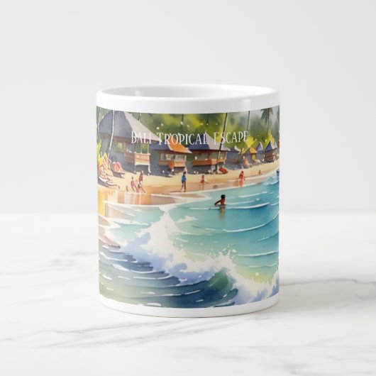Bali Tropical Escape Jumbo-Tasse (Vorderseite)