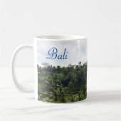 Bali Ubud Ricefields Kaffeetasse (Links)