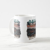 BALI-Uluwatu-Tempel Kaffeetasse (Vorderseite Links)