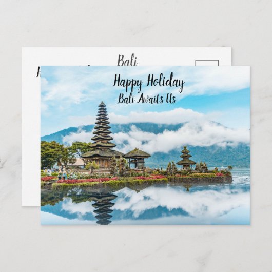 Bali vacation postcard postkarte (Vorne/Hinten)