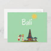 Bali Vibes 2 Postkarte (Vorne/Hinten)