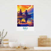Bali Vintage-Reiseposter Ski Nationalpark Poster (Küche)