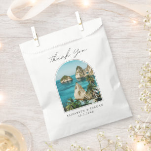 Bali Wedding Vielen Dank Foto Geschenktütchen