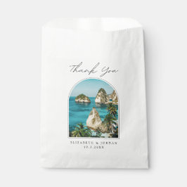 Bali Wedding Vielen Dank Foto Geschenktütchen