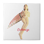 Bali Winged Goddess Thunder_Cove Fliese (Vorderseite)