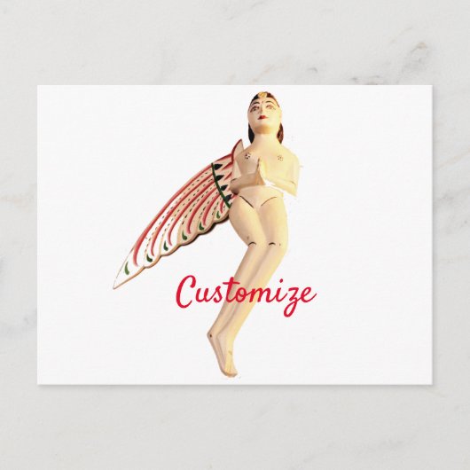 Bali Winged Goddess Thunder_Cove Postkarte (Vorderseite)