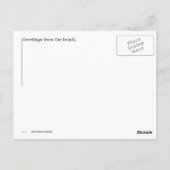 Bali - wünscht, Sie wären hier Postkarte (Rückseite)