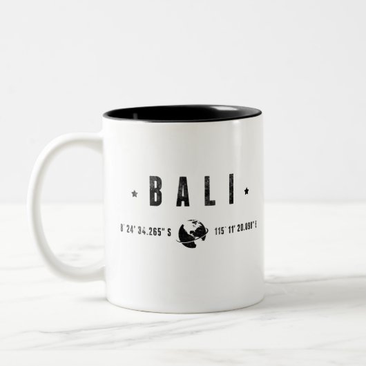Bali Zweifarbige Tasse (Links)