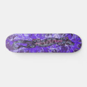 BALI-Zwergviolett | violetter Spritzer Skateboard (Horizontal)