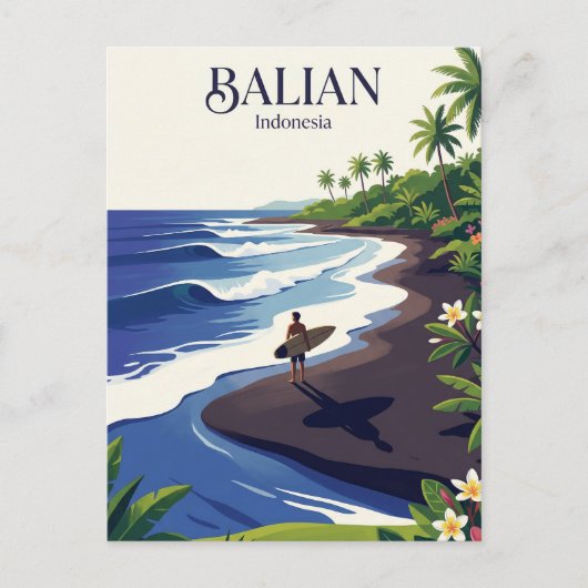 Balian Indonesia Postkarte (Vorderseite)