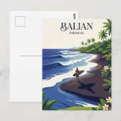 Balian Indonesien Postkarte (Vorne/Hinten)