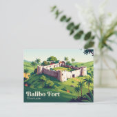 Balibo-Festung Timor-Leste Postkarte (Stehend Vorderseite)