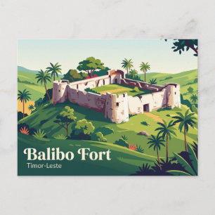 Balibo-Festung Timor-Leste Postkarte