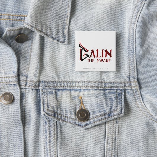 Balin Name Button (Beispiel)