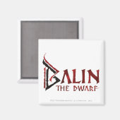 Balin Name Magnet (Vorderseite/Rückseite)