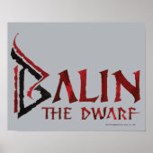 Balin Name Poster (Vorne)