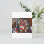 Balines-Tänzer Postkarte (Stehend Vorderseite)