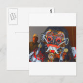 Balines-Tänzer Postkarte (Vorne/Hinten)