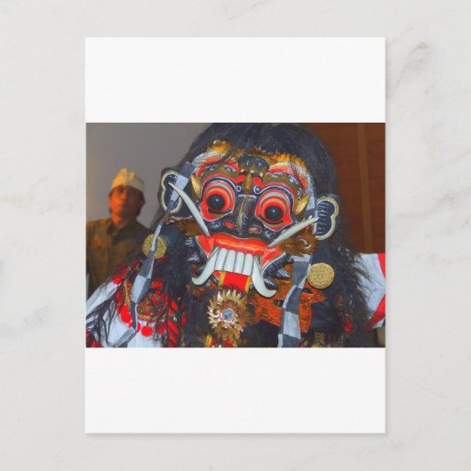 Balines-Tänzer Postkarte (Vorderseite)